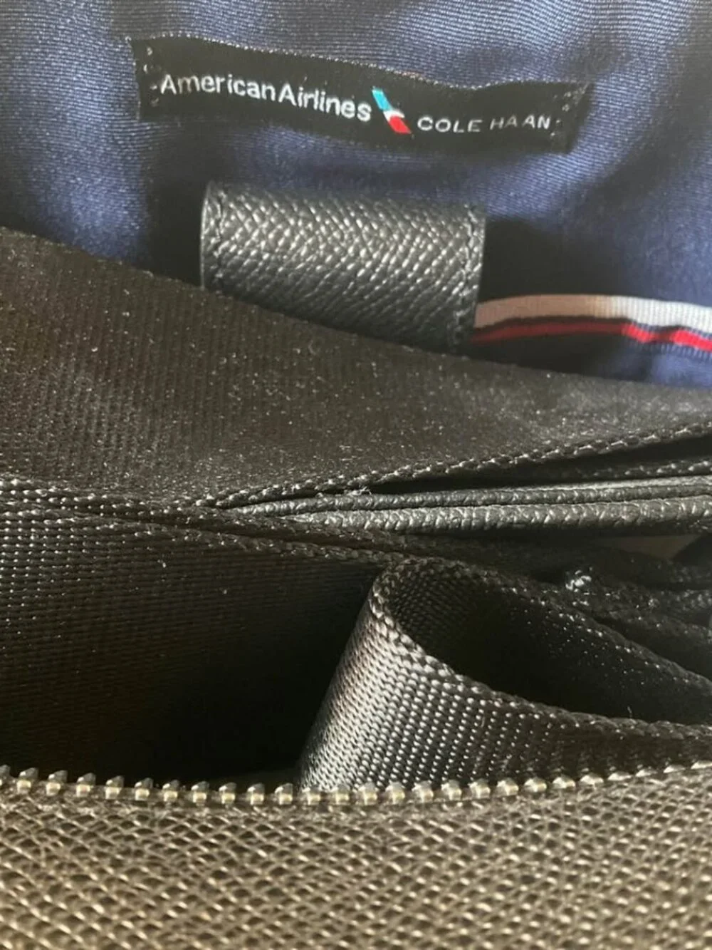 Cole Haan American Airlines Leather Attaché